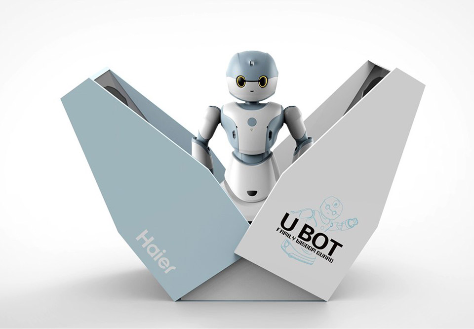 海尔Ubot机器人包装设计